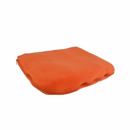 Плед-подушка флісовий Mild помаранчевий - 202312pl-06