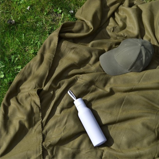 Плед-подушка флісовий Soft Me Mild 150х180 см хакі - 202312pl-25