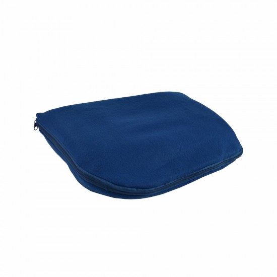 Плед-подушка флісовий Mild темно-синій - 202312pl-44
