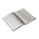 Блокнот Grosso A5, 130х210 мм, тверда обкладинка, клітинка, 224 сторінок сірий - 2150bn-07