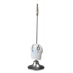 Тримач для нотаток Bergamo Лікар білий - 2154