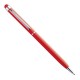 Ручка-стилус металева ТМ Bergamo червоний - 215M-2