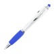 Ручка пластикова, кулькова Bergamo Lightlogo синій - 2175-3