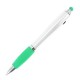 Ручка пластикова, кулькова Bergamo Lightlogo зелений - 2175-4