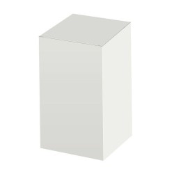 Картонна коробка, розмір 20 х 8,1 х 8,1 см білий - 2221К