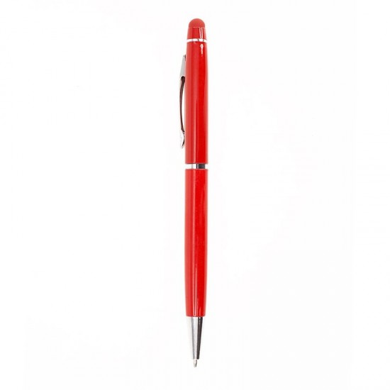 Ручка металева, кулькова Bergamo Gloria червоний - 222M-2