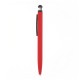 Ручка металева, кулькова Bergamo Soft червоний - 250M-2