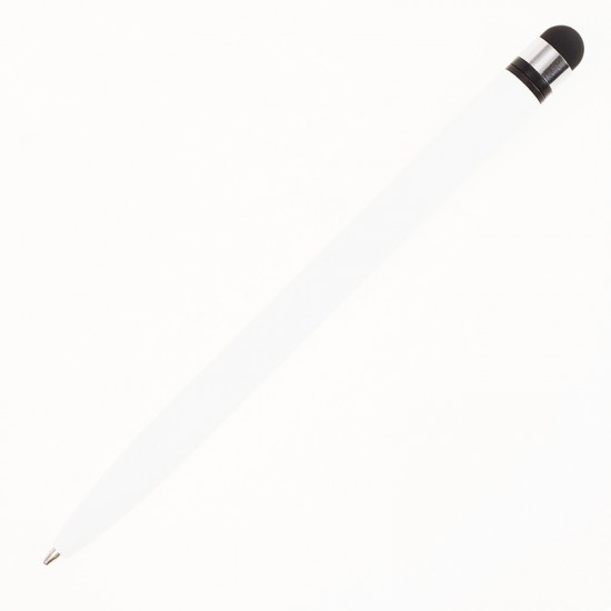 Ручка металева, кулькова Bergamo Soft білий - 250M-8