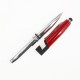 Ручка-стилус металева кулькова Bergamo з LED ліхтариком червоний - 260M-2