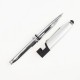 Ручка-стилус металева кулькова Bergamo з LED ліхтариком сріблястий - 260M-77 Ручка-стилус металева кулькова Bergamo з LED ліхтариком сріблястий - 260M-77
