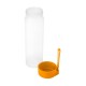 Пляшка для води Bergamo AQUA, тританова, 620 мл білий/помаранчевий - 2620B-6