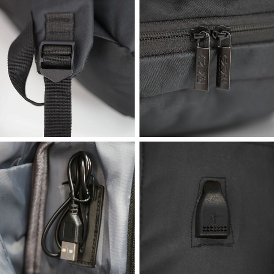 Рюкзак для ноутбука Nikibo Classic чорний - 30010105-01 Рюкзак для ноутбука Nikibo Classic чорний - 30010105-01