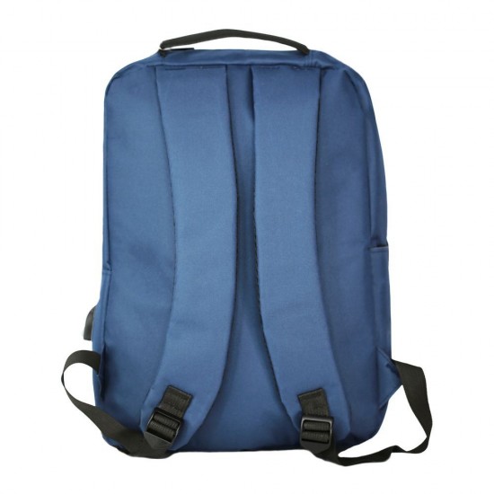 Рюкзак для ноутбука Nikibo Classic темно-синій - 30010105-44