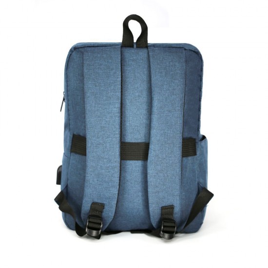 Рюкзак для ноутбука Nikibo Lite зі світловідбивачем синій - 30010205-04