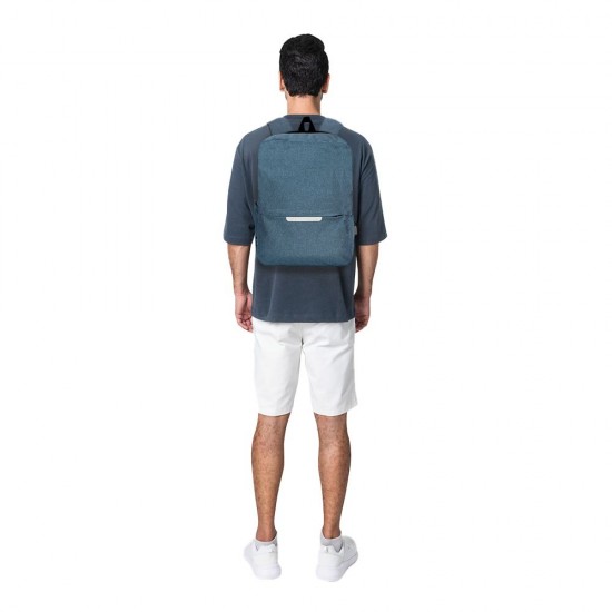 Рюкзак для ноутбука Nikibo Lite зі світловідбивачем синій - 30010205-04