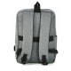 Рюкзак для ноутбука Nikibo Lite зі світловідбивачем сірий - 30010205-07