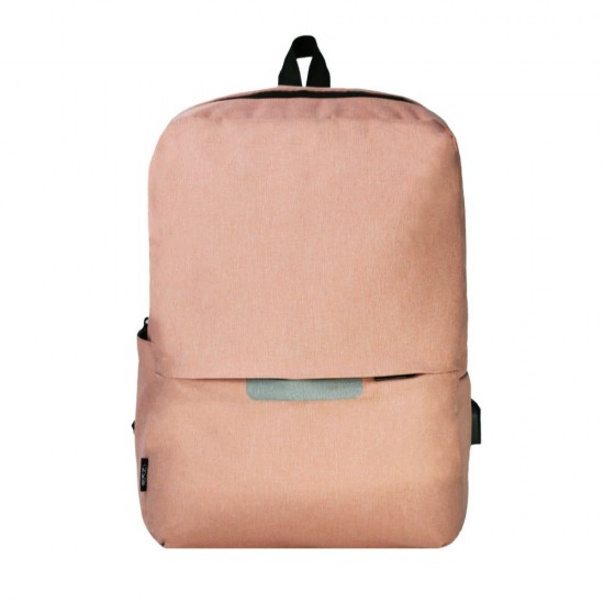 Рюкзак для ноутбука Nikibo Lite зі світловідбивачем рожевий - 30010205-12