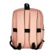 Рюкзак для ноутбука Nikibo Lite зі світловідбивачем рожевий - 30010205-12