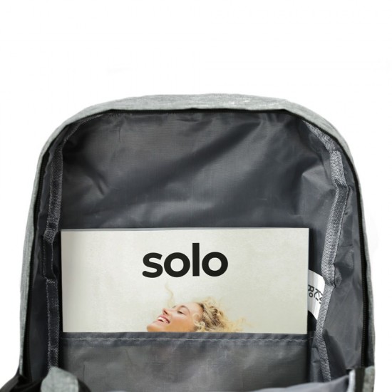 Рюкзак для ноутбука Nikibo Modern сірий - 30010405-07