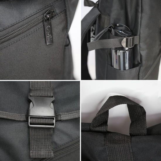 Рюкзак роллтоп Nikibo Trend чорний - 30010705-01