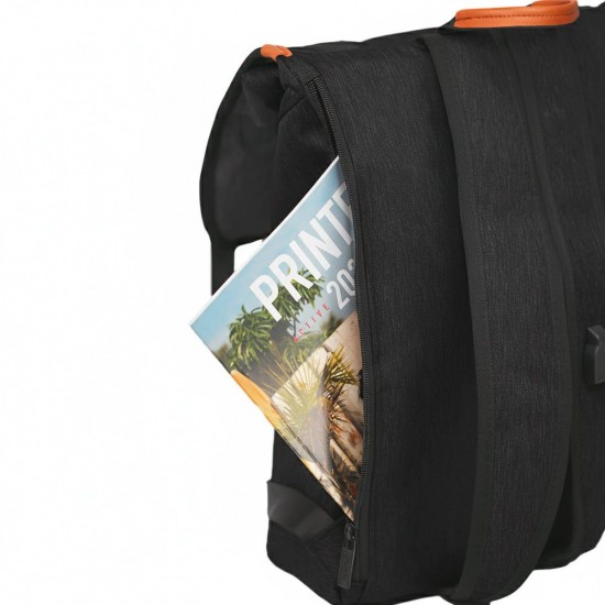 Рюкзак роллтоп Nikibo Metro чорний - 30010905-01 Рюкзак роллтоп Nikibo Metro чорний - 30010905-01