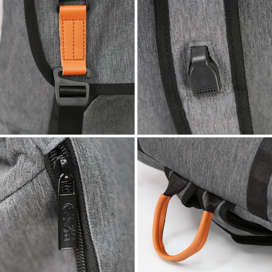 Рюкзак роллтоп Nikibo Metro сірий - 30010905-07