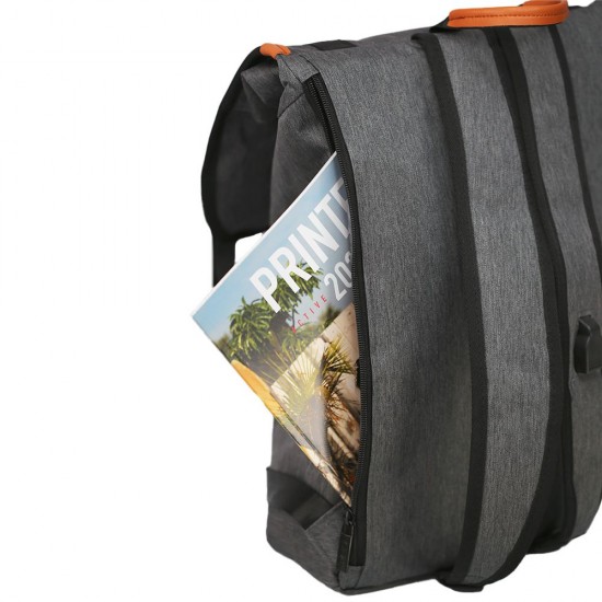 Рюкзак роллтоп Nikibo Metro сірий - 30010905-07