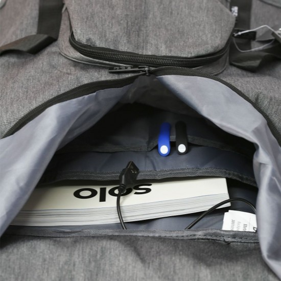 Рюкзак роллтоп Nikibo Metro сірий - 30010905-07