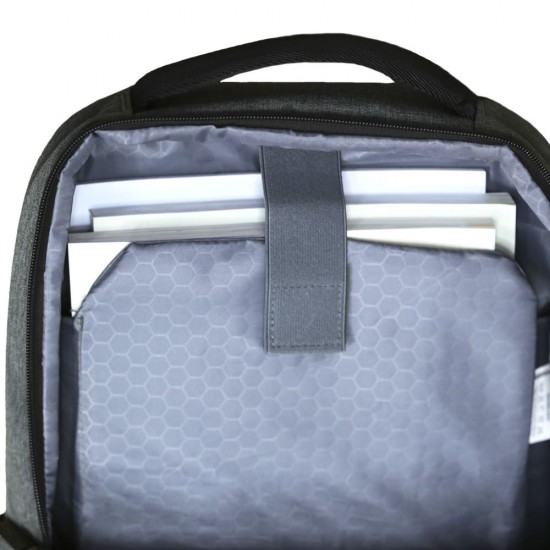 Рюкзак для ноутбука Nikibo Studio сірий/чорний - 30011005-07