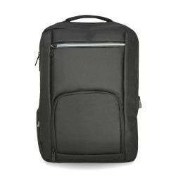 Рюкзак для ноутбука Nikibo Essential зі світловідбивачем чорний - 30011205-01