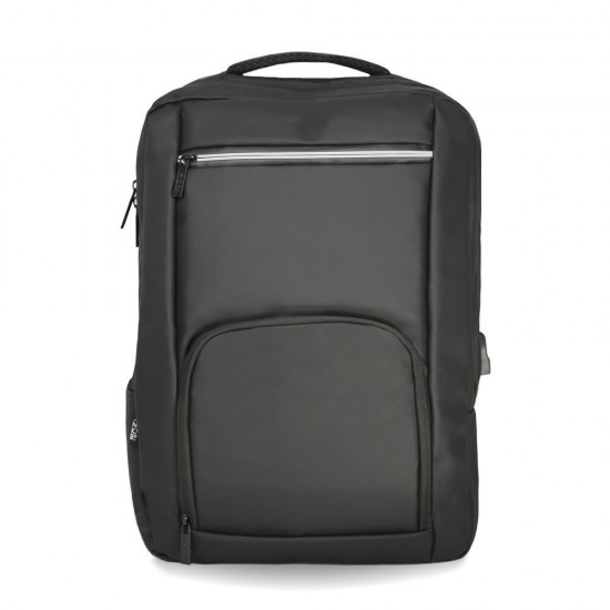 Рюкзак для ноутбука Nikibo Essential зі світловідбивачем чорний - 30011205-01 Рюкзак для ноутбука Nikibo Essential зі світловідбивачем чорний - 30011205-01