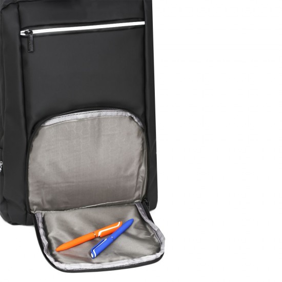 Рюкзак для ноутбука Nikibo Essential зі світловідбивачем чорний - 30011205-01 Рюкзак для ноутбука Nikibo Essential зі світловідбивачем чорний - 30011205-01