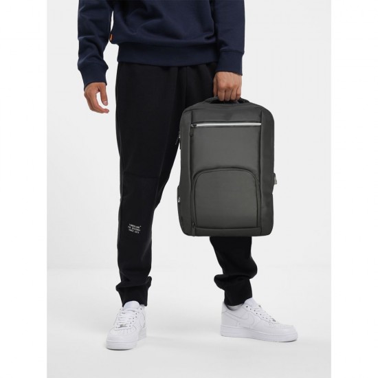 Рюкзак для ноутбука Nikibo Essential зі світловідбивачем чорний - 30011205-01 Рюкзак для ноутбука Nikibo Essential зі світловідбивачем чорний - 30011205-01