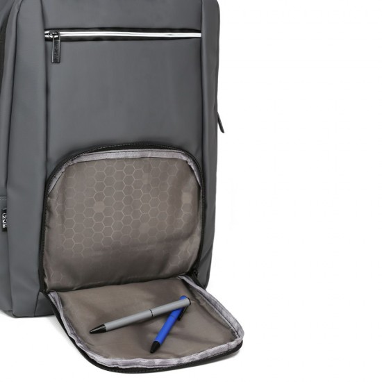 Рюкзак для ноутбука Nikibo Essential зі світловідбивачем сірий - 30011205-07 Рюкзак для ноутбука Nikibo Essential зі світловідбивачем сірий - 30011205-07