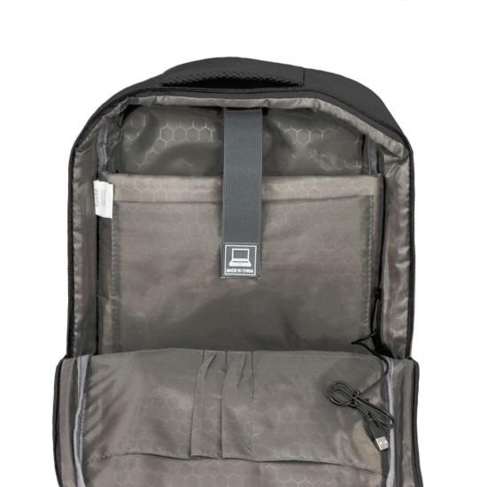 Рюкзак для ноутбука Nikibo Essential зі світловідбивачем сірий - 30011205-07 Рюкзак для ноутбука Nikibo Essential зі світловідбивачем сірий - 30011205-07