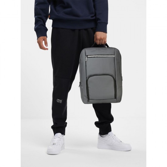 Рюкзак для ноутбука Nikibo Essential зі світловідбивачем сірий - 30011205-07 Рюкзак для ноутбука Nikibo Essential зі світловідбивачем сірий - 30011205-07