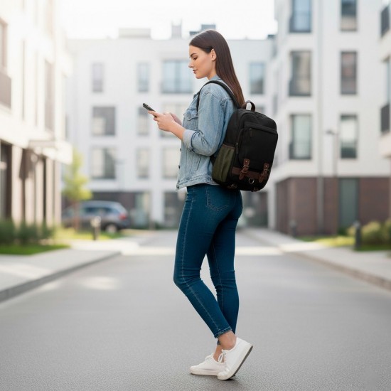 Рюкзак міський 2в1 Nikibo Summit чорний - 30011405-01