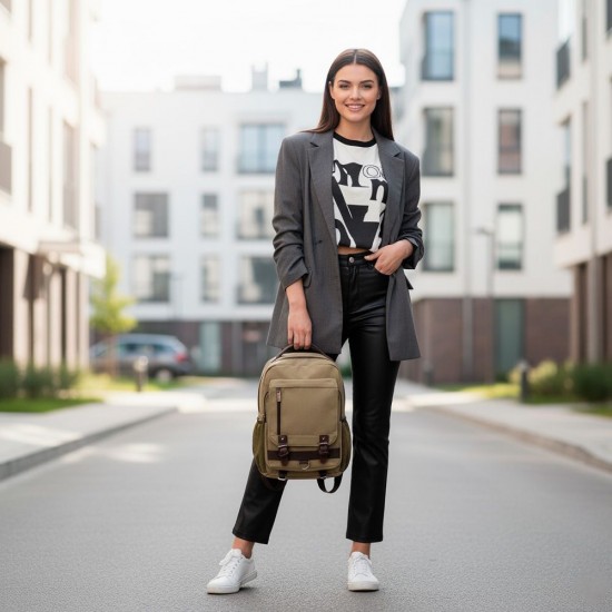 Рюкзак міський 2в1 Nikibo Summit хакі - 30011405-25