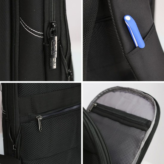 Рюкзак для ноутбука Nikibo Smart чорний - 30011605-01