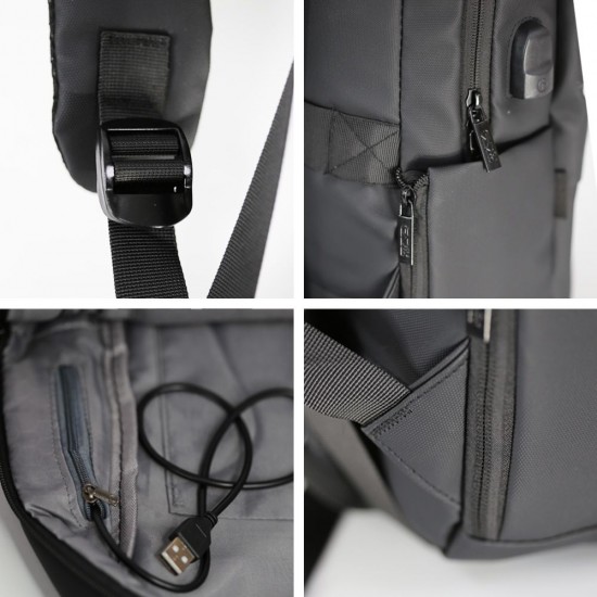 Рюкзак для подорожей Nikibo Quest чорний - 30011705-01