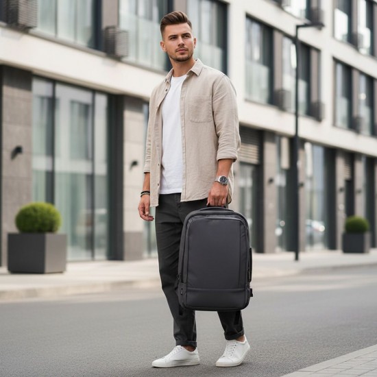 Рюкзак для подорожей Nikibo Horizon сірий - 30012005-07