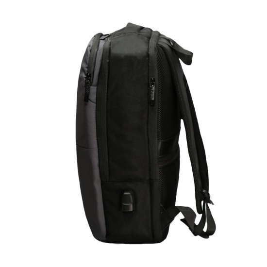 Рюкзак для ноутбука Nikibo Pioneer сірий - 30012305-07