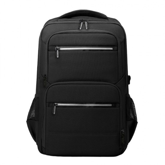 Рюкзак для ноутбука Nikibo Globe чорний - 30012405-01