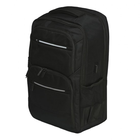 Рюкзак для ноутбука Nikibo Globe чорний - 30012405-01