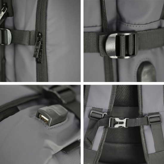 Рюкзак-сумка Nikibo Journey сірий - 30012505-07 Рюкзак-сумка Nikibo Journey сірий - 30012505-07