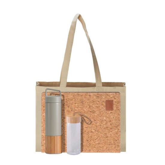 Сумка-шопер з довгими ручками Soft Me Greentote натуральний - 30050201-17