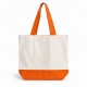 Сумка-шопер з довгими ручками Soft Me Avora бежевий/помаранчевий - 30050701-06