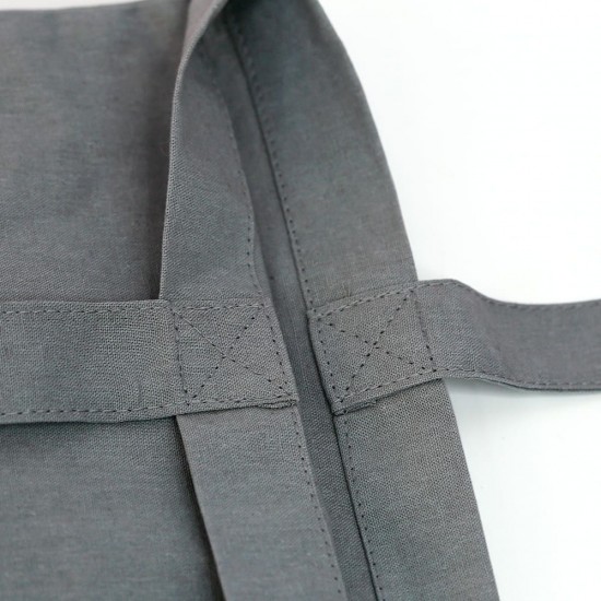 Сумка-шопер з довгими ручками Soft Me EcoCarry сірий - 30100101-07