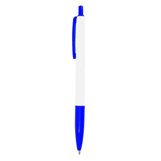 Ручка пластикова, кулькова Bergamo Thin Pen синій - 3505-3