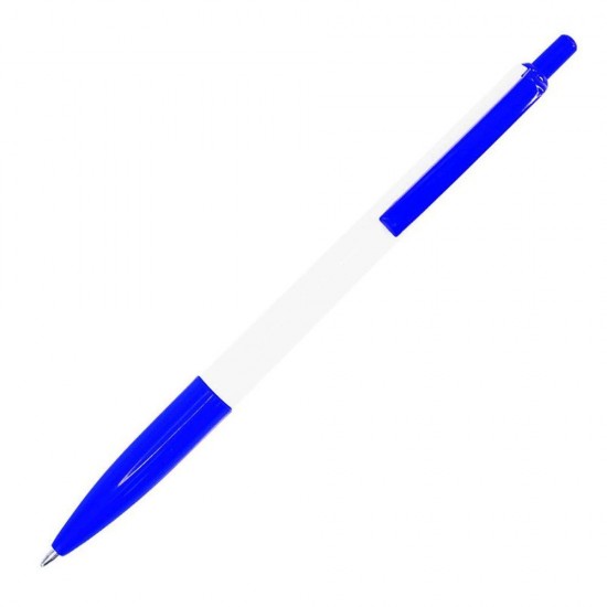 Ручка пластикова, кулькова Bergamo Thin Pen синій - 3505-3